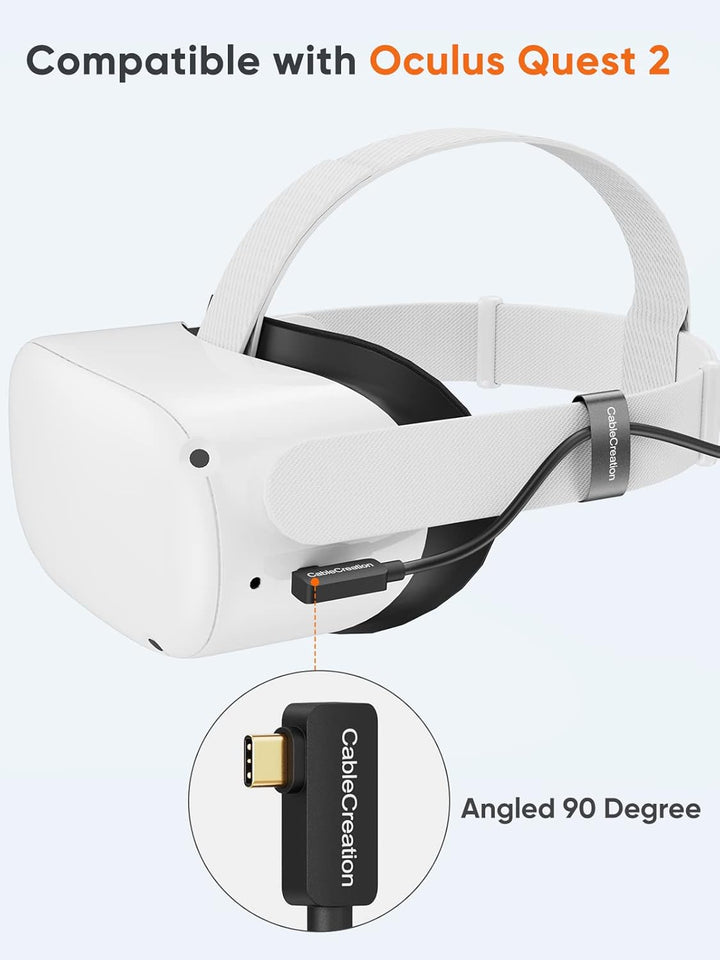 CableCreation [Aktualisierte Version] USB C Fiber Optic Link Kabel 5M, USB 3.2 Gen2 USB C zu C 10 Gb