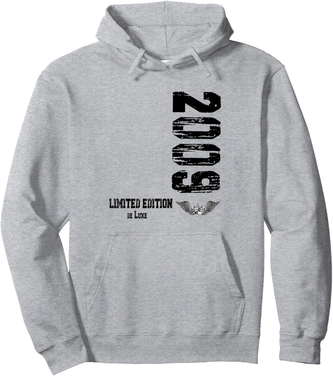 2009 Geburtsjahr, 2009 Limited Edition Geburtstag Pullover Hoodie
