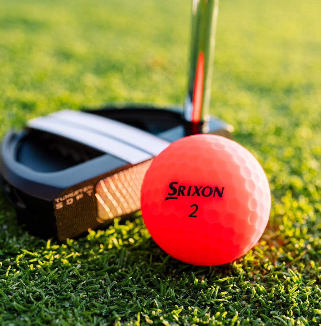 Srixon Soft_Feel_13_Brite Golfbälle Uniq Size rot, Uniq Size rot