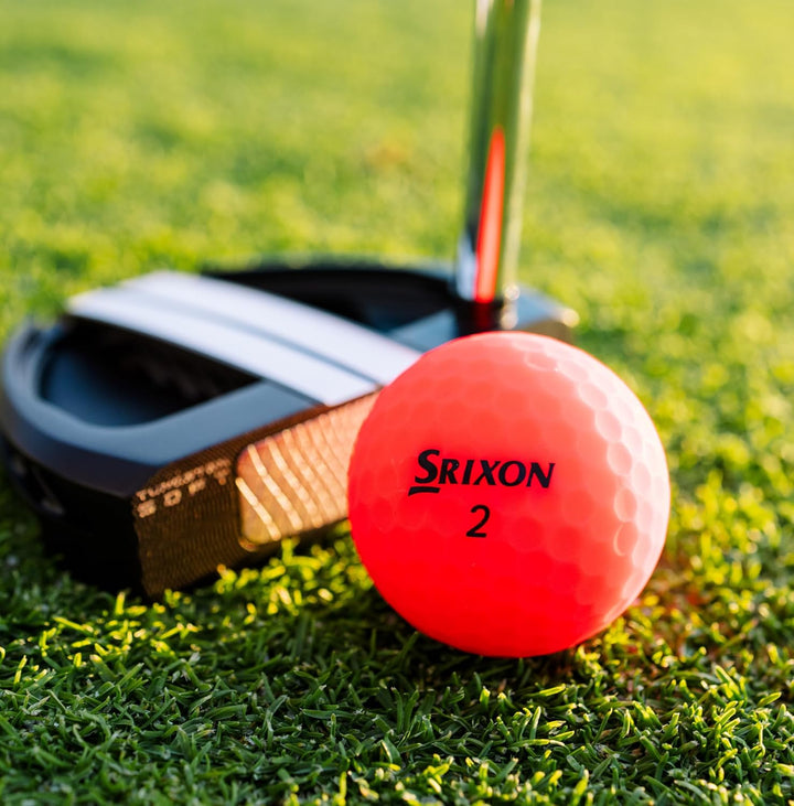 Srixon Soft_Feel_13_Brite Golfbälle Uniq Size rot, Uniq Size rot