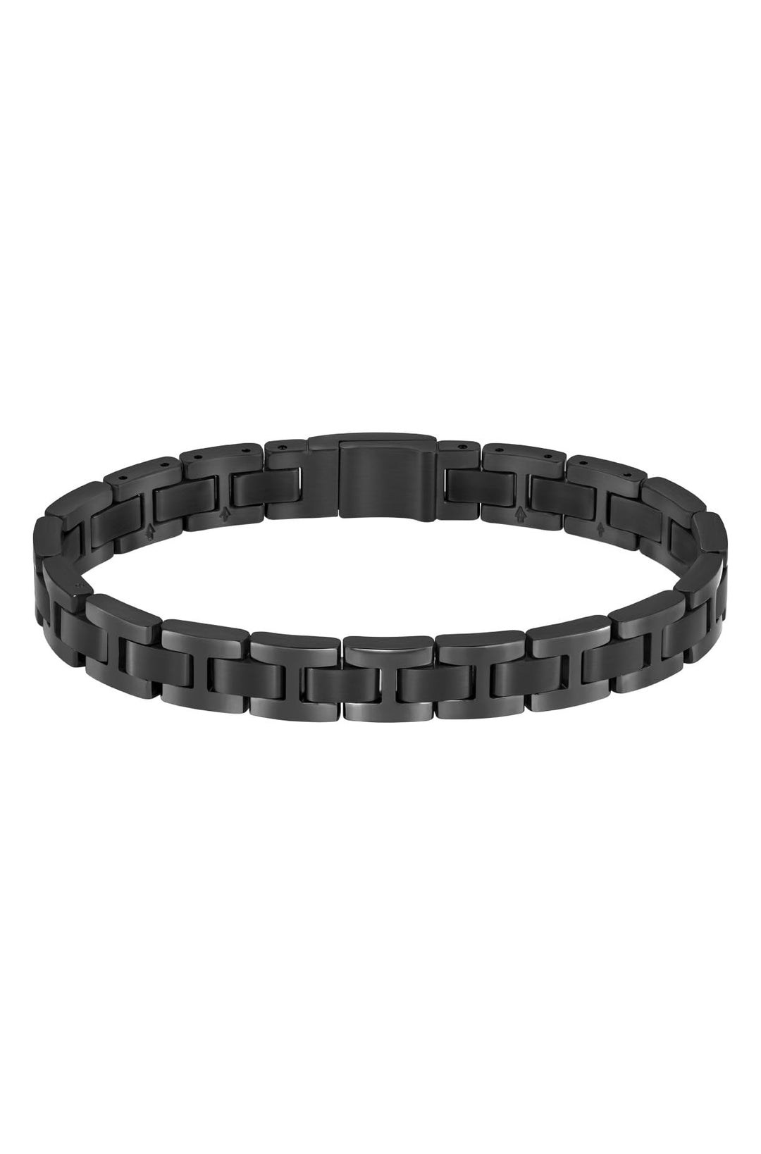 BOSS Jewelry Armband mit Knebelverschluss für Herren Kollektion METAL LINK ESSENTIALS aus Edelstahl