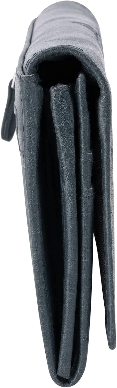 bruno banani Geldbörse Mandala Echt Leder Damen | Praktisches Portemonnaie, 12 Kartenfächer, doppelt