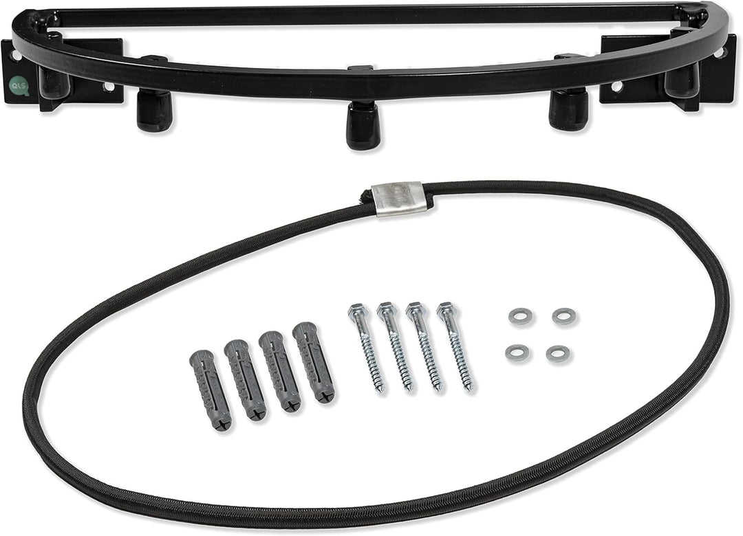 QLS Müllsackhalter U1 Müllsackständer Wandbefestigung Wandhalter Wandmontage Abfallhalter 35 L 240 L