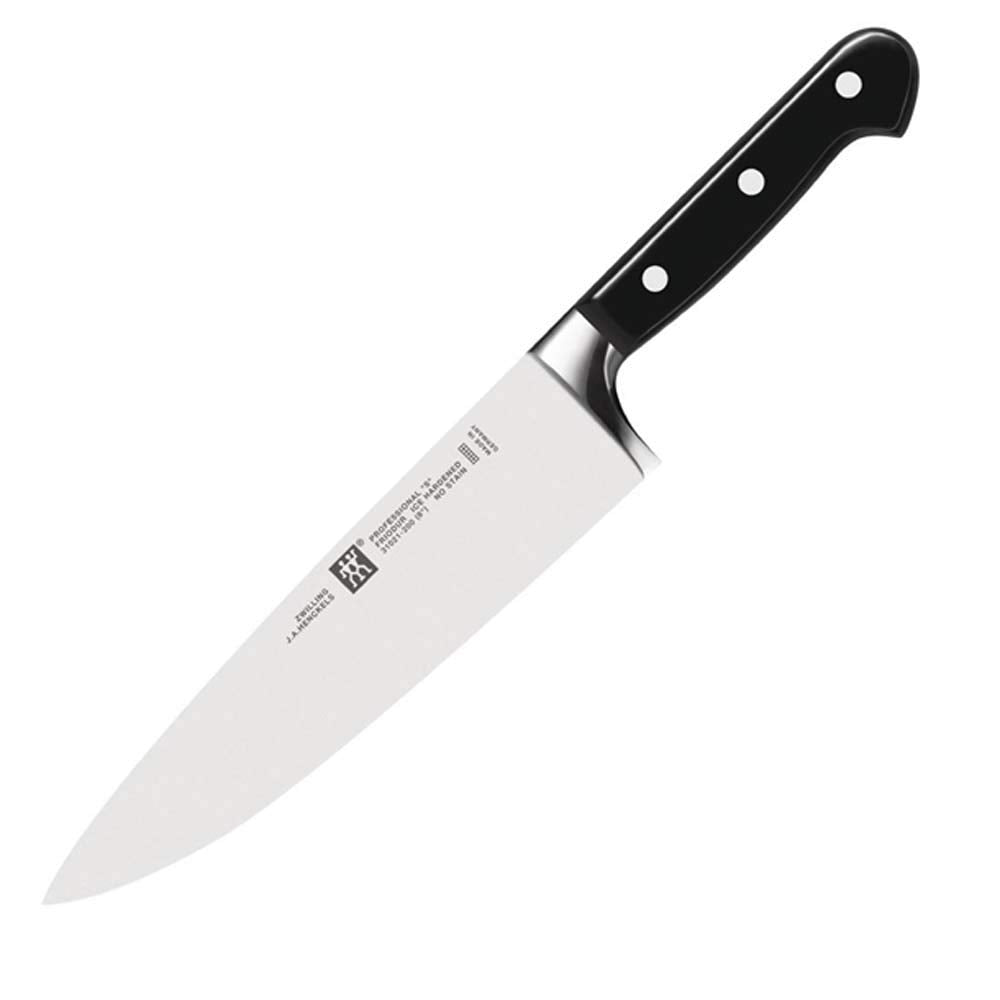 ZWILLING Professional S Kochmesser, Klingenlänge: 26 cm, Breites Klingenblatt, Rostfreier Spezialsta