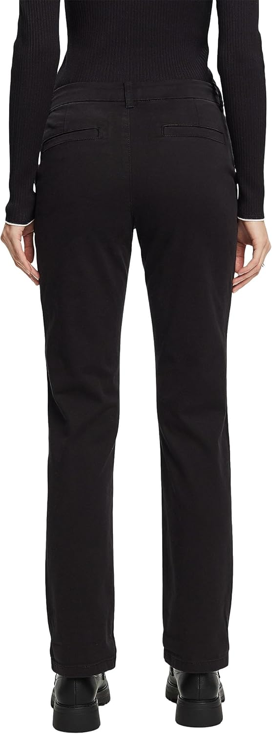 ESPRIT Damen Hose 30W / 32L 001/Black, 30W / 32L 001/Black