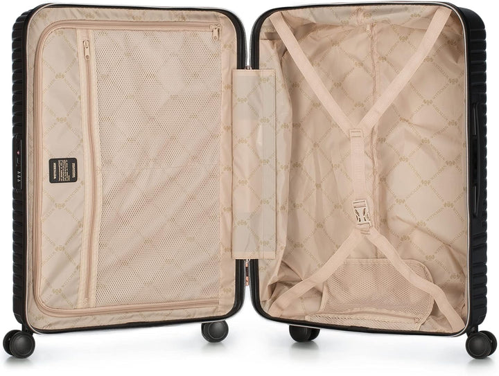 WITTCHEN GL Style Line | Reisekoffer Set 3er Koffer-Set Rollkoffer Trolley Handgepäck Hartschale aus