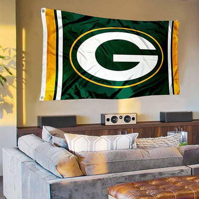 Green Bay Packers Banner and Tapestry Wall Tack Pads