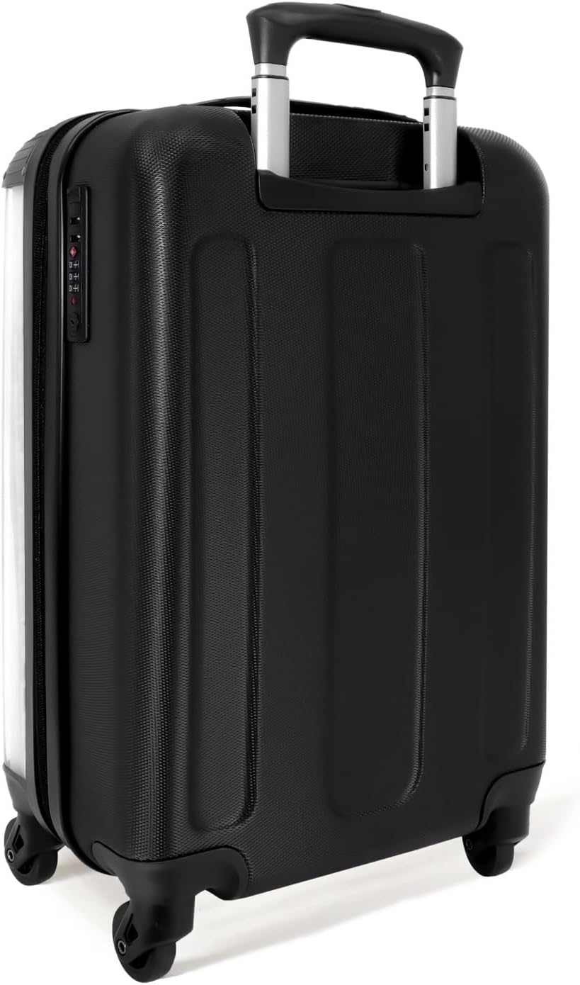NoBoringSuitcases.com® Kinderkoffer Mädchen - Reisekoffer Kinder, Kabinentrolley, Leichtgewicht, 4 R