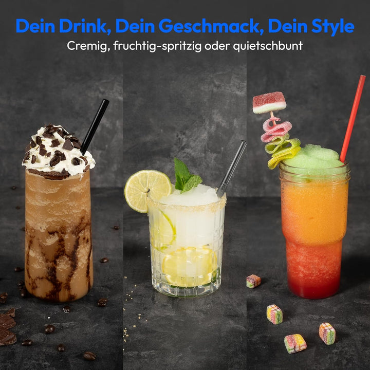 MEDION Slush Maschine (2,6 Liter Slush-Eis Kapazität, 1,9 Liter Fassungsvermögen, Slush Ice Maker fü