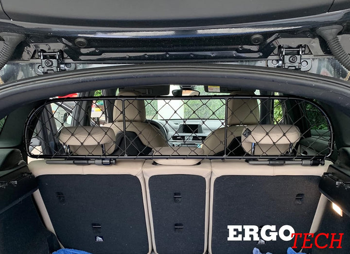 ERGOTECH Trennnetz Trenngitter für BMW X1 (2020-2022), RDA65-XS8, für Hunde und Gepäck