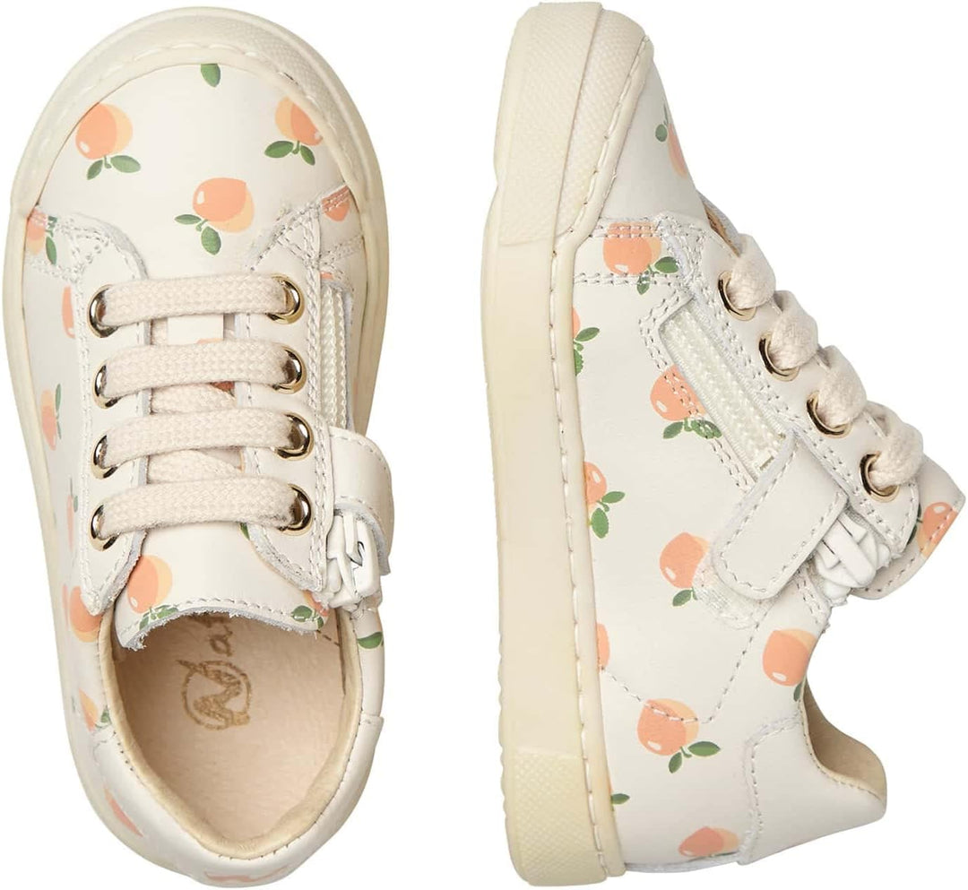 Naturino Mädchen Eindhoven Zip Krippenschuh 31 EU Cremeweiss, 31 EU Cremeweiß