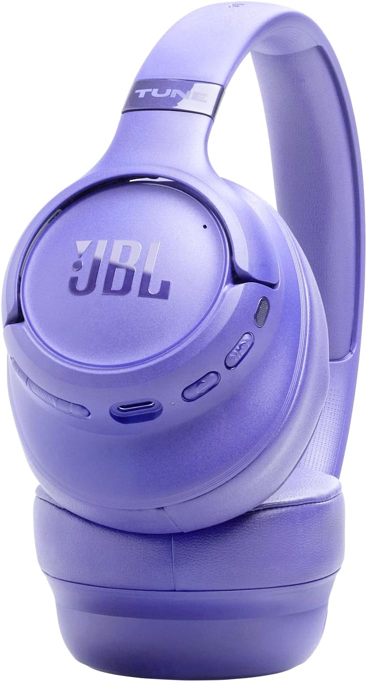 Der kabellose Over-Ear-Kopfhörer JBL Tune 780NC mit adaptivem Noise-Cancelling mit Pure Bass Sound u
