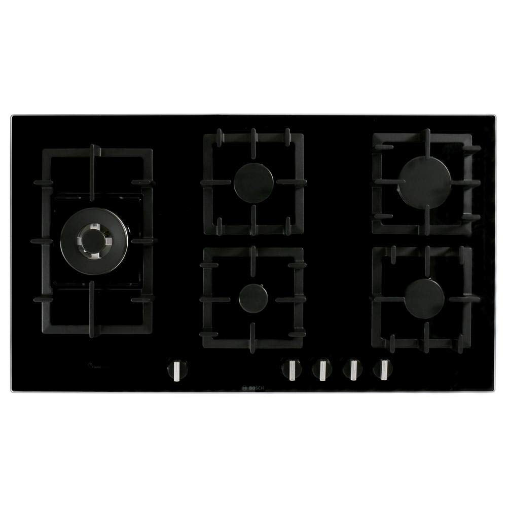 Bosch Serie 6 PPS9A6B90 hob Black Built-in Gas 5 zone(s)