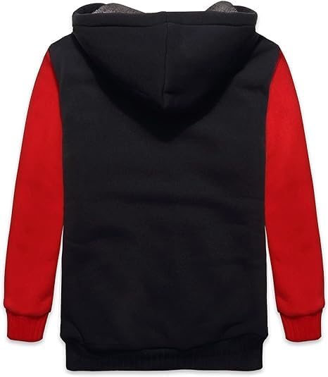 LLdress Fleecejacke Jungen Kapuzenpullover Mit Zipper Kinder Hoodie JungnsWarm Kapuzenjacke Causal W