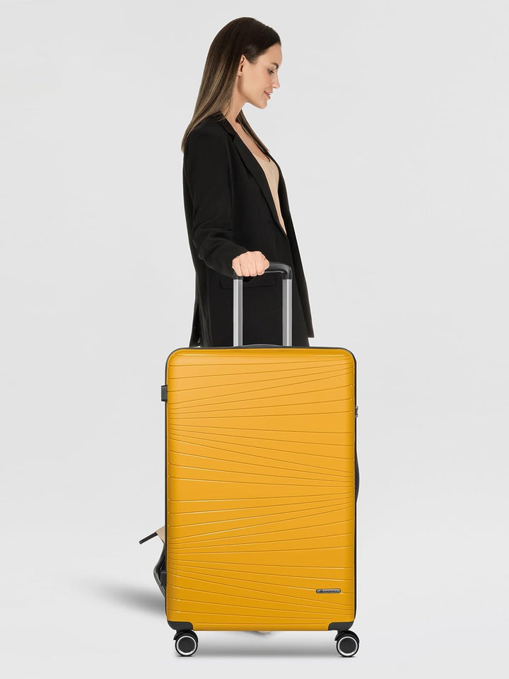 Franky Dallas 3.0 Hartschalen-Trolley mit 4 Rollen 75cm | Ausgestattet mit TSA-Schloss, Leicht | Car