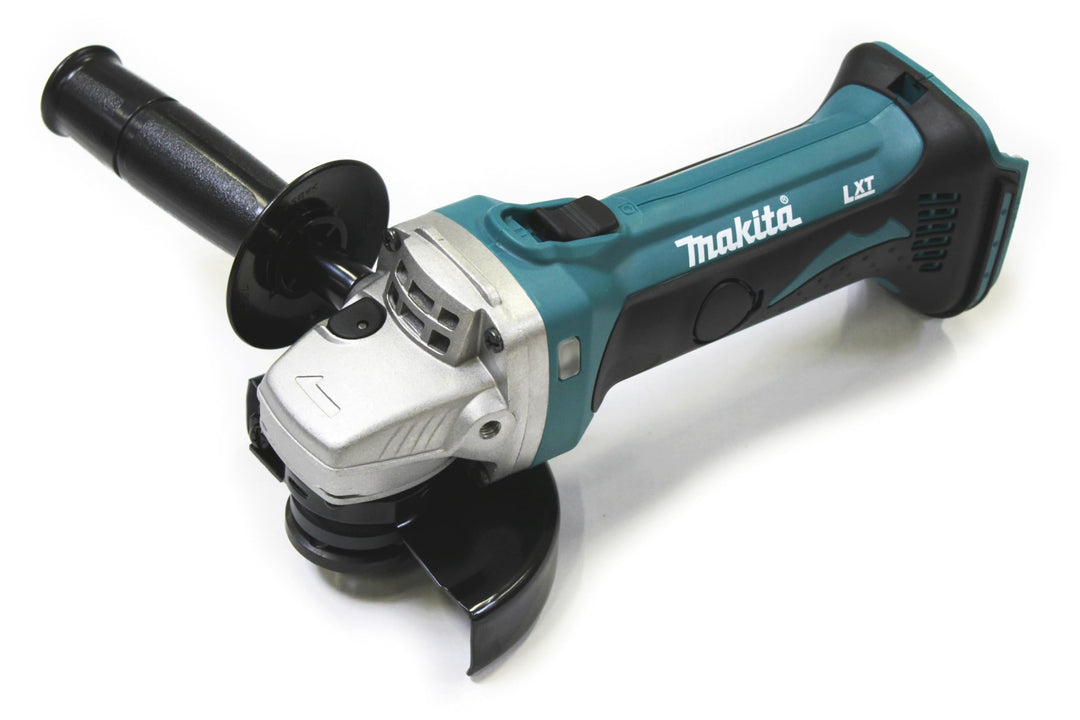 Makita DGA452Z Akku Winkelschleifer Solo 18V Li-ION - nur die Maschine, Blau, Silber BASIC, BASIC