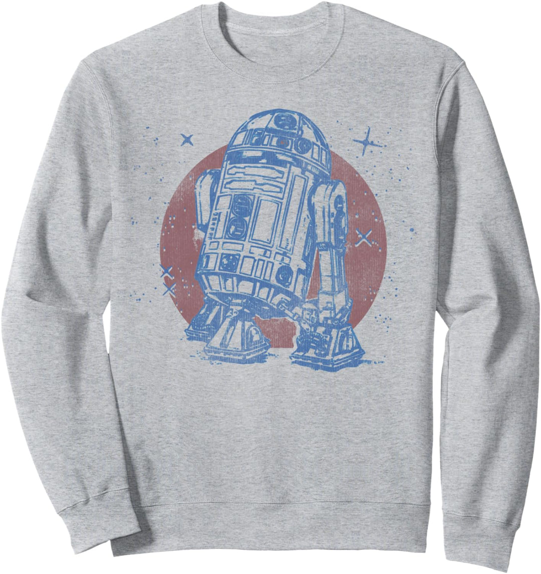 Star Wars R2-D2 Shining Star Portrait Sweatshirt
