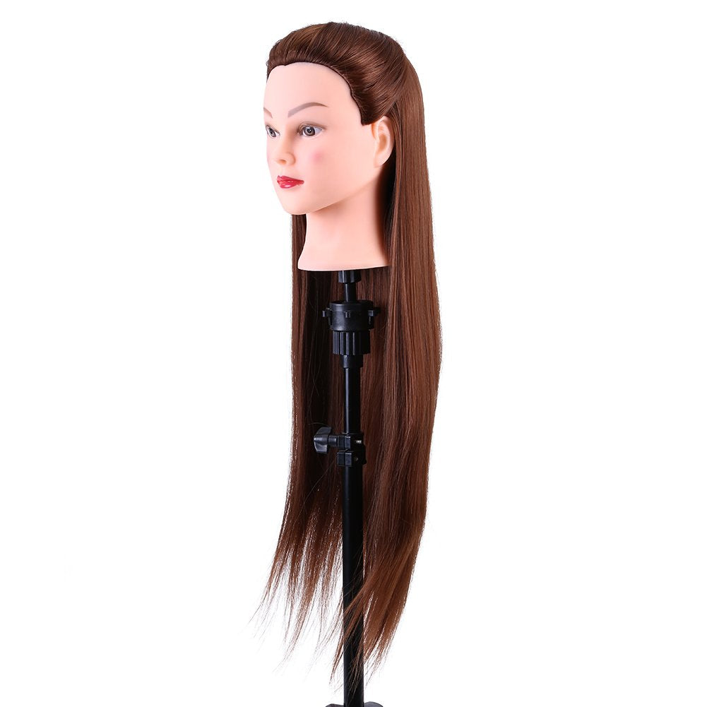 Trainingsköpfe, Übungskopf Haarstyling Puppe Kosmetik Puppenkopf mit Halter Perückenkopf DIY Haarsch
