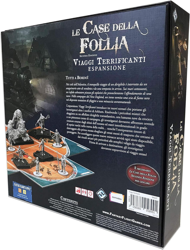 Fantasy Flight Games Die Häuser des Wahnsinns - Erschreckende Reisen (Erweiterung) Die Häuser d. F.