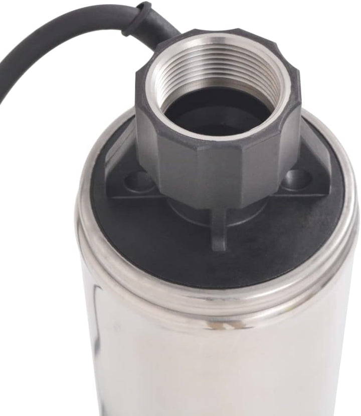 vidaXL Tiefbrunnenpumpe 40m 750W Tauchpumpe Brunnenpumpe Rohrpumpe Wasserpumpe 40 m 750 W, 40 m 750