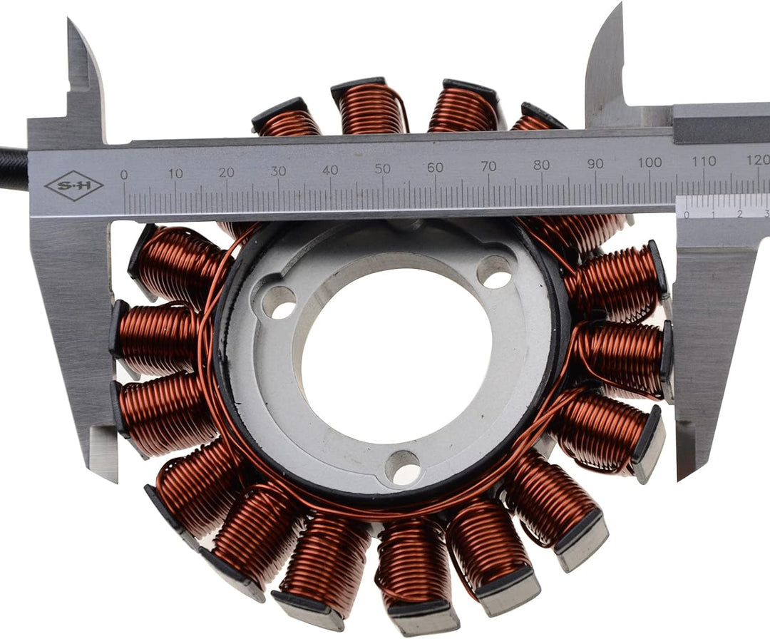 GOOFIT 18 Spule 3 Draht Motorrad Magneto Stator Spule zündung Generator Motorzubehör Ersatz für Suzu