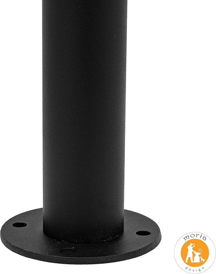 MORIA DESIGN Fahrradständer 80 x 80 cm Bodenparker für 2 Fahrräder Loft | stabiler Fahrradhalter Bod