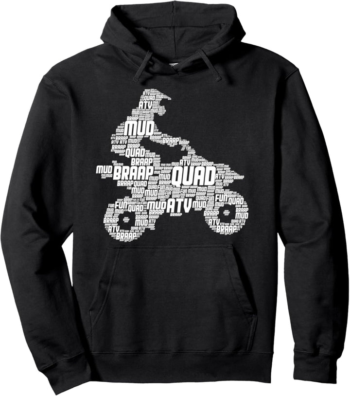Quad Fahrer ATV Quad Biker Kinder Jungen Männer Pullover Hoodie