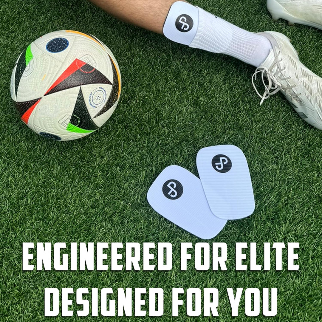 JDP Premium Schienbeinschoner, Individuell anpassbare Schienbeinschoner Fussball Herren, Mini Schien