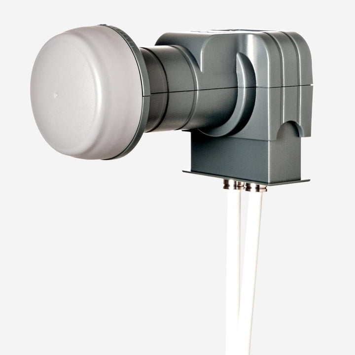 Fuba SAT-Anlage DAA 780 A Satellitenantenne 78cm Aluminium Anthrazit DEK 217 Twin LNB 4X F-Stecker,