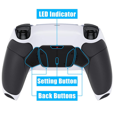 eXtremeRate Programmierbar RISE4 Remap Kit für ps5 Controller BDM-010/020,Remap Board&Rückplate Gehä