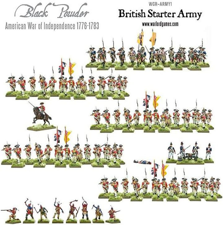 Black Powder AWI British Starter Army