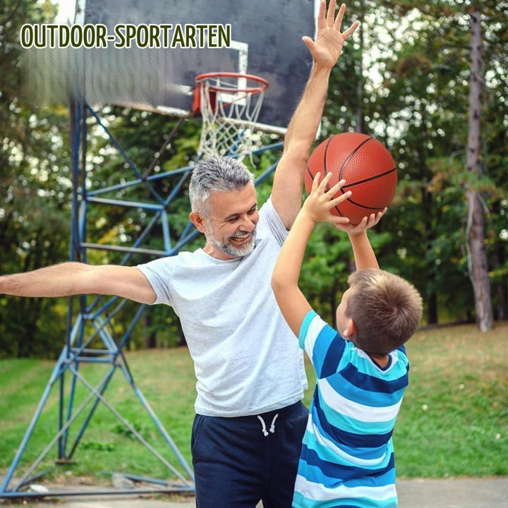 25 cm Mini-Basketball für Indoor-Mini-Basketballkorb, 5Stück Ersatz-Softball für aufblasbaren Pool,