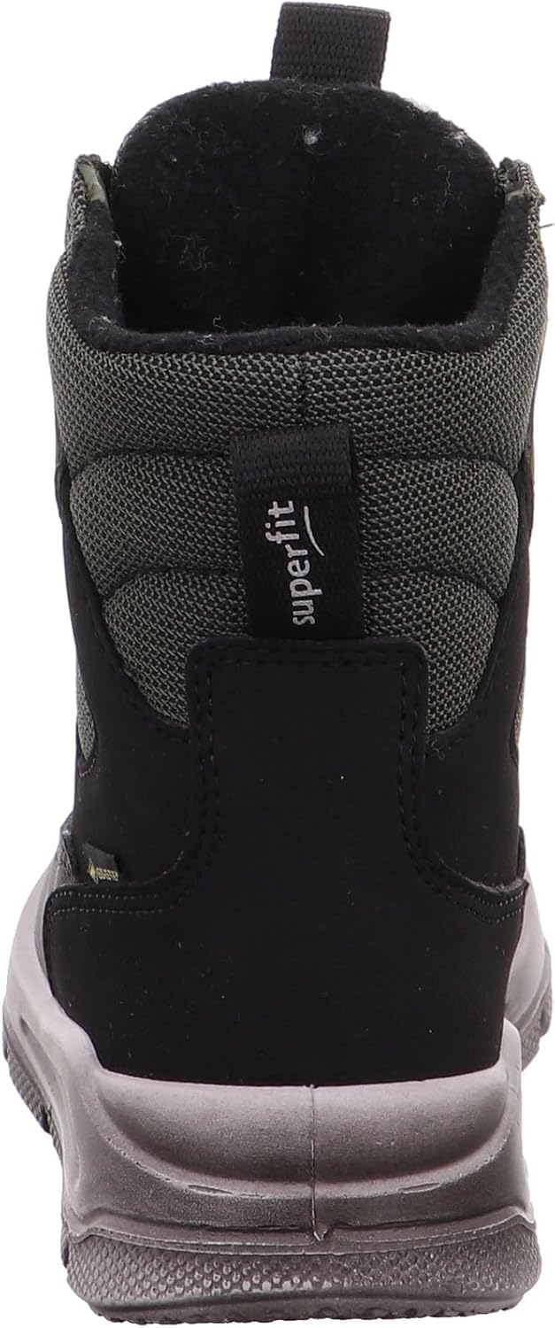 Superfit Jungen Mars Schneestiefel 27 EU Schwarz Grün 0000, 27 EU Schwarz Grün 0000