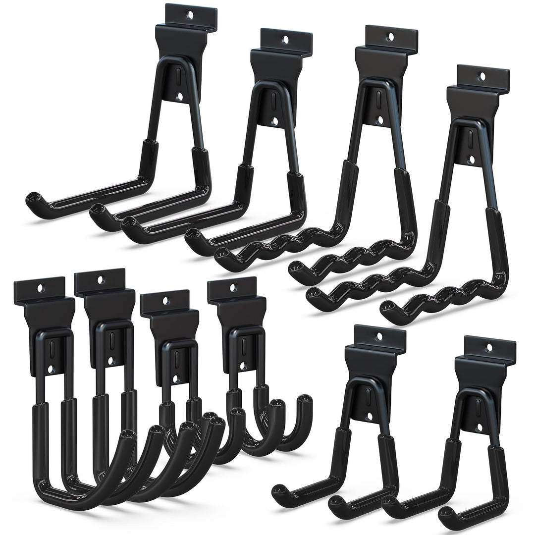 3-H Slatwall Zubehör, Slatwall Hooks & Hangers Multi Sizes, Slat Wall Heavy Duty Hanging Hooks Garag
