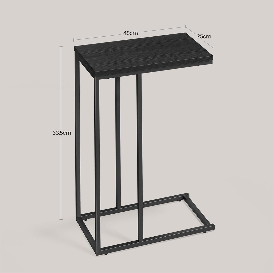 WOLTU Beistelltisch 2er Set Kaffeetisch Couchtisch Sofatisch Nachttisch Betttisch Laptoptisch, Geste