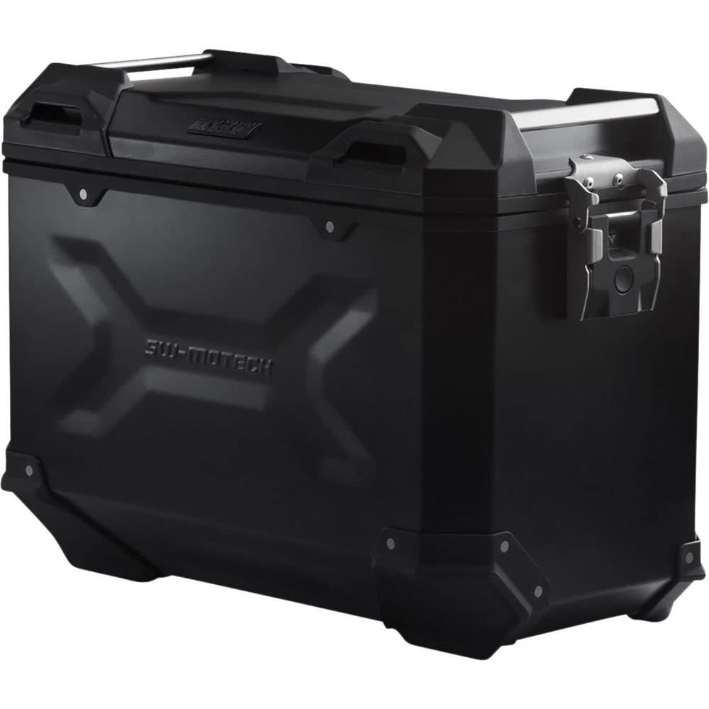 SW-MOTECH TRAX ADV L Aluminium Seitenkoffer 45L, Rechts, Schwarz OS Schwarz, OS Schwarz