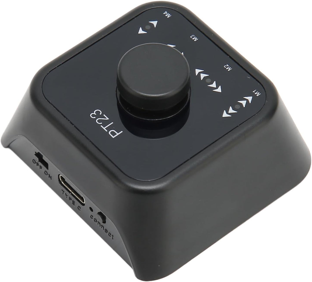 Drahtloses -Multimedia-Pedal für Tablet-Telefon-Page-Turner-Controller (Schwarz), Schwarz