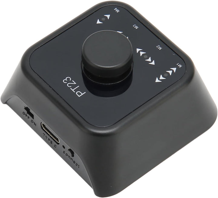Drahtloses -Multimedia-Pedal für Tablet-Telefon-Page-Turner-Controller (Schwarz), Schwarz