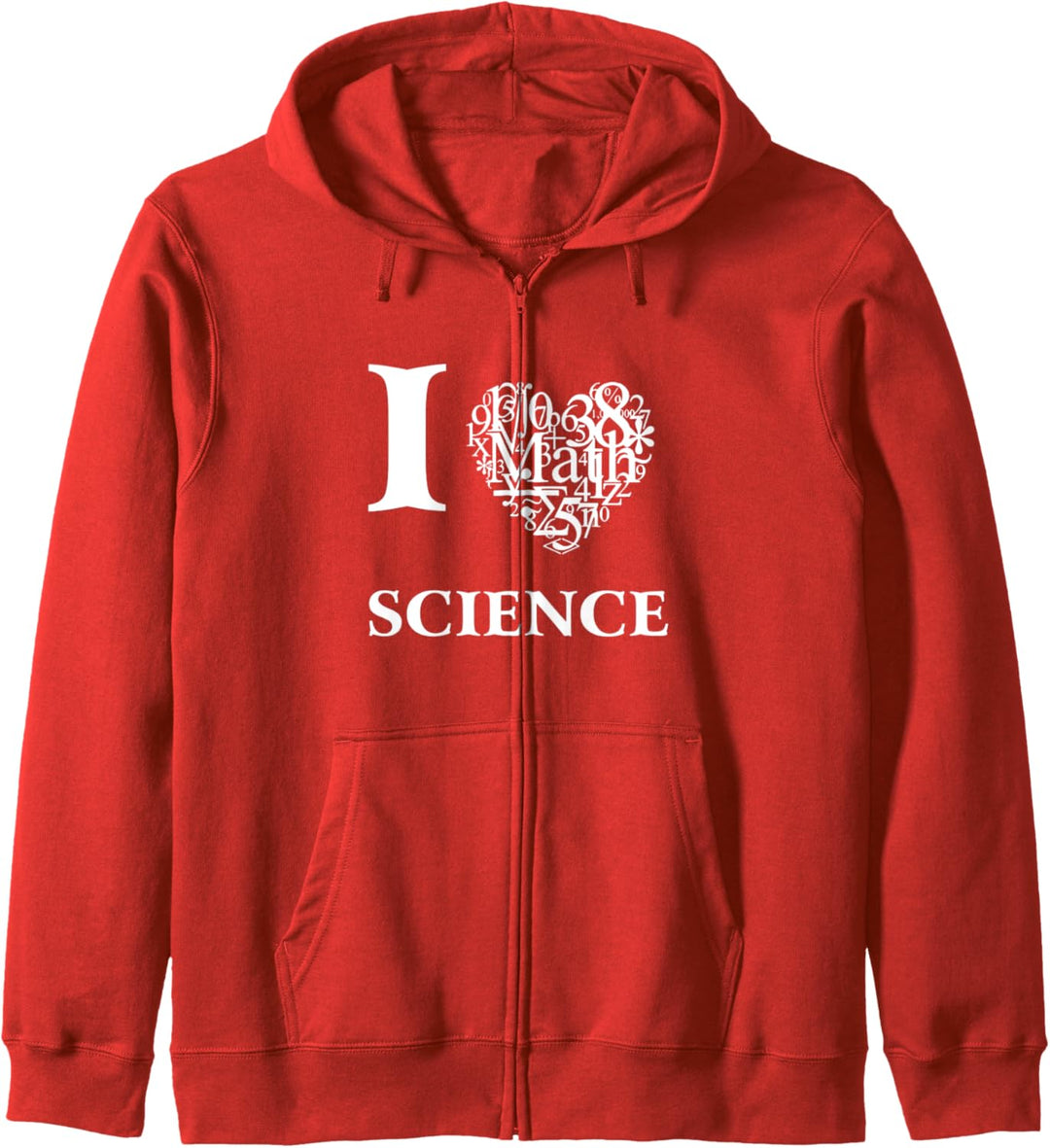 Ich liebe Wissenschaft Kapuzenjacke