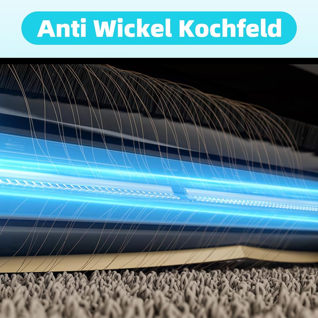 1 Stück TriCut Bürste für Dreame L10s Ultra Gen 2/X40 Ultra/L40 Ultra/L10s Pro Ultra/L20 Ultra/X30 U