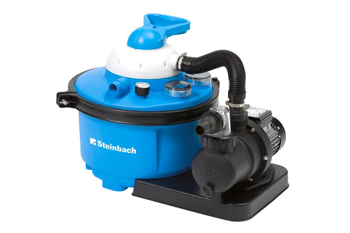 STEINBACH Filteranlage Comfort 50 – 040200Y – Selbstsaugende Pumpe für Pools mit bis zu 33.000 l – U
