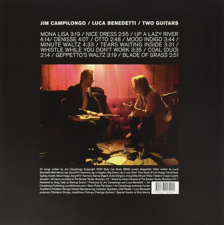 Two Guitars, Vinyl
