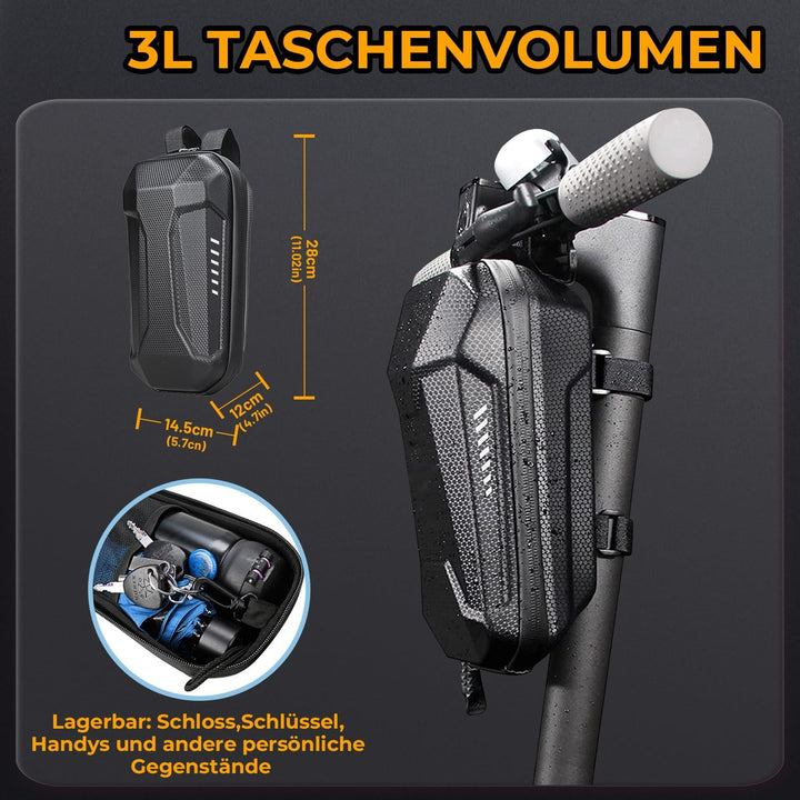 E Scooter Schloss Mit Tasche, 47.24in/14MM Dickes Kabelschloss für E-Scooter, Fahrradschloss,Handsch