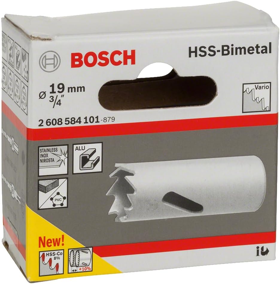 Bosch Accessories Bosch Professional 1x Lochsäge HSS Bimetall für Standardadapter (für Metall, Alumi