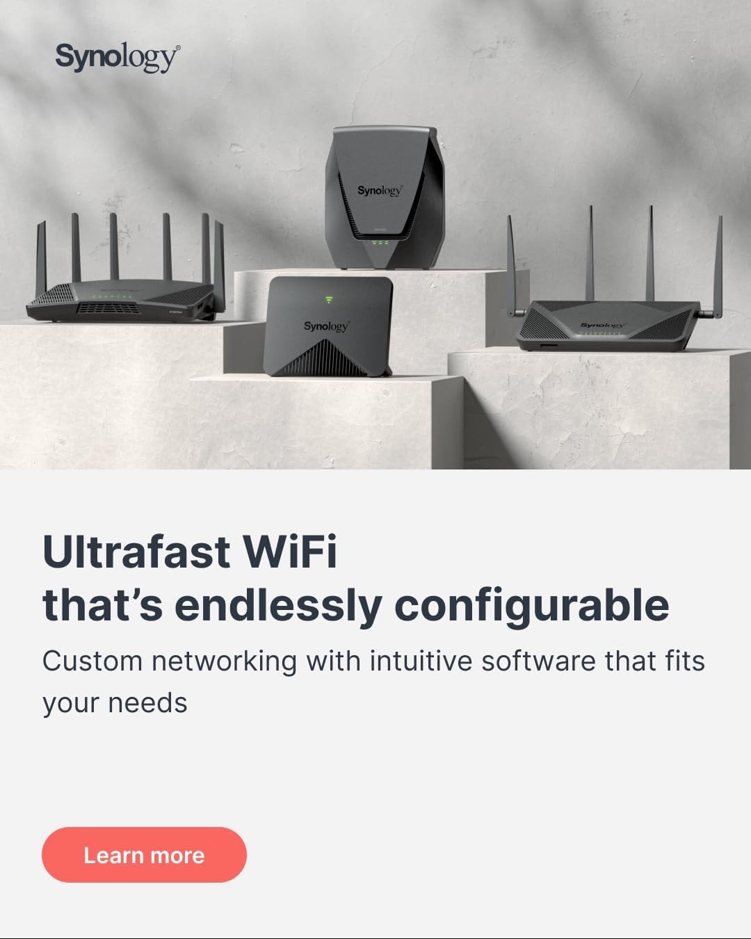 Synology Desktop Dualband-WLAN 6 Router, WRX560