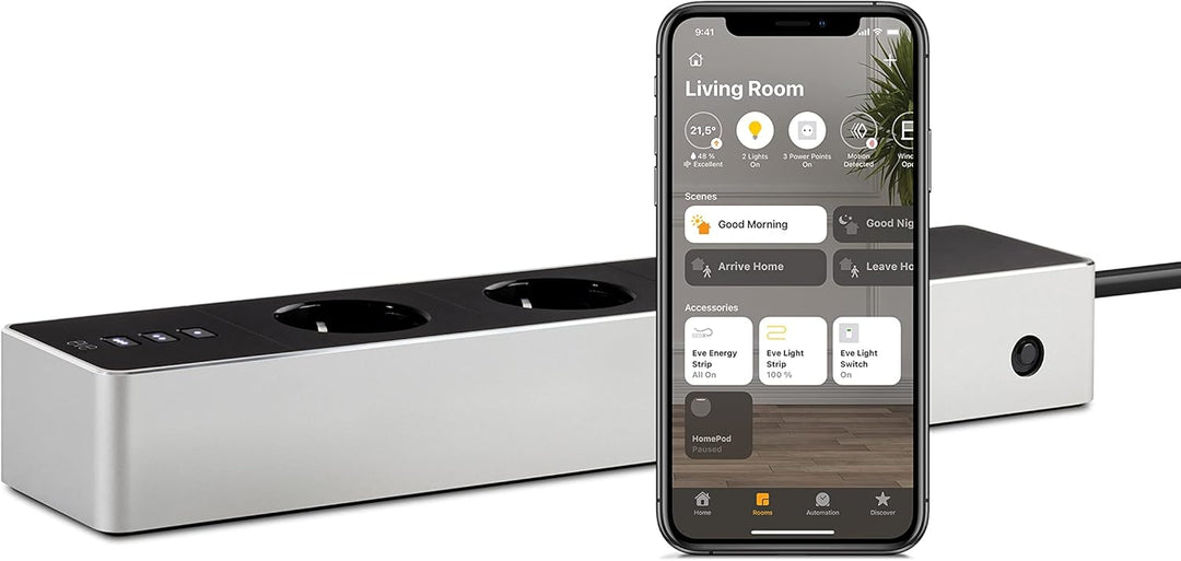 Eve Beleuchtung (Eve Energy Strip + Eve Light Strip) Set Smarte Beleuchtung, Set Smarte Beleuchtung