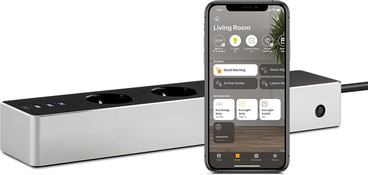 Eve Beleuchtung (Eve Energy Strip + Eve Light Strip) Set Smarte Beleuchtung, Set Smarte Beleuchtung