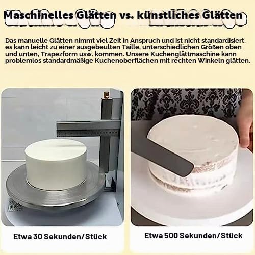 Generisch Automatische Kuchencreme-Maschine zum Verteilen von Sahne, elektrische Sahne, für Geburtst