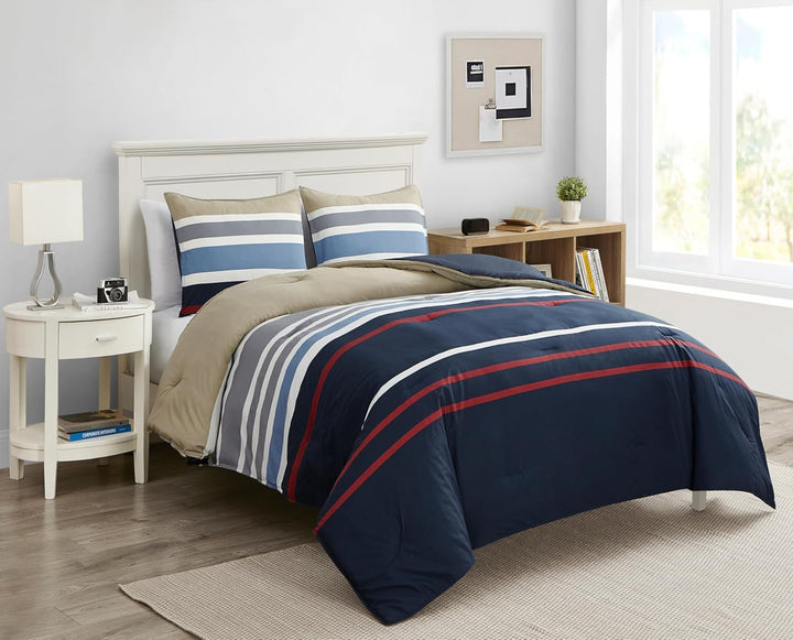 Nautica Bradford wendbar Tröster Set, Size_Name, Twin, Twin