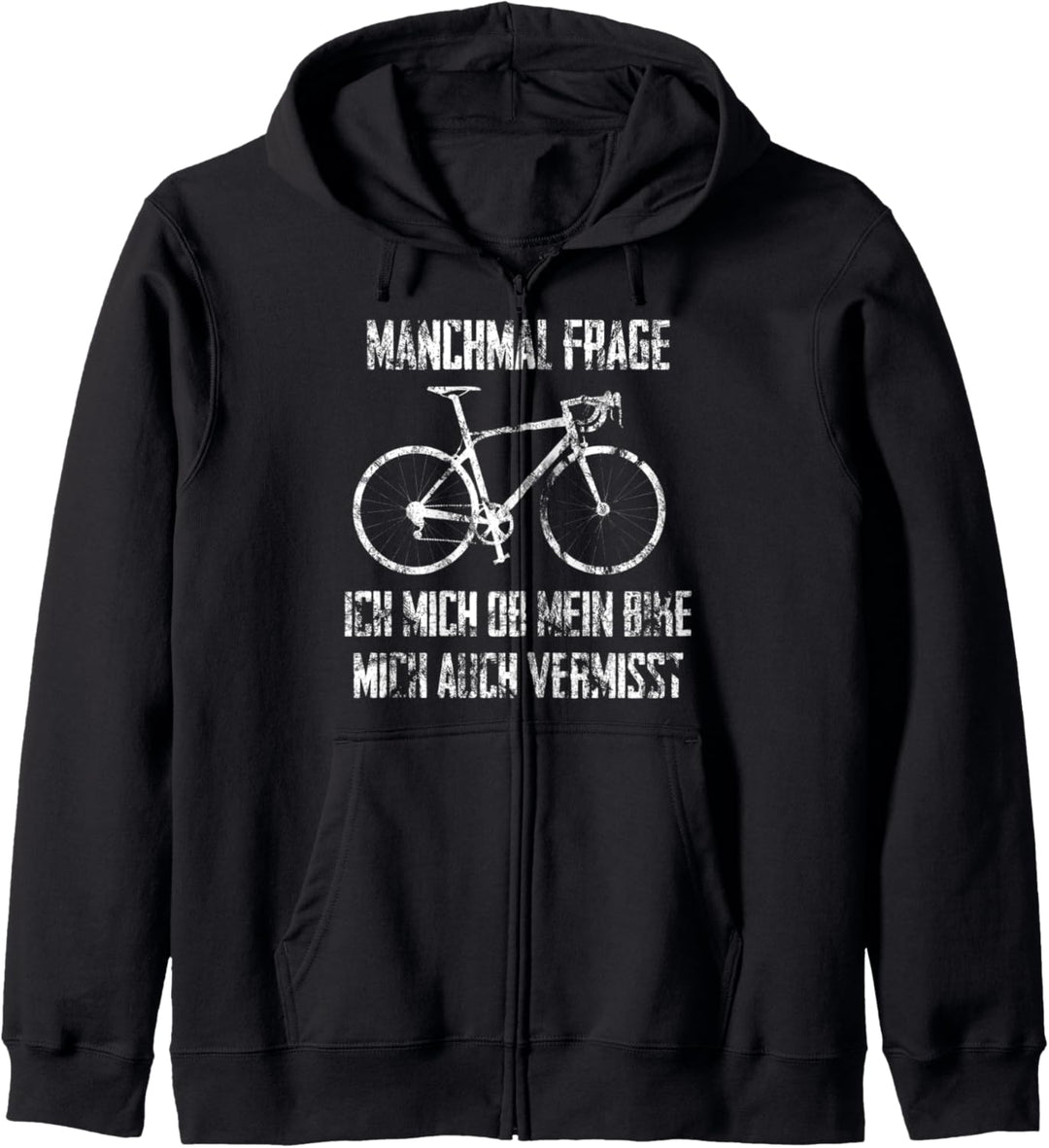 Vermisst mich mein Bike - Fahrrad Design Lustig Rennrad Kapuzenjacke